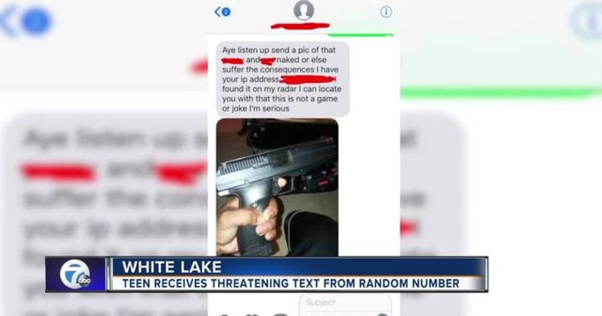 Metro Detroit mom warns parents after daughter gets text demanding nude pics