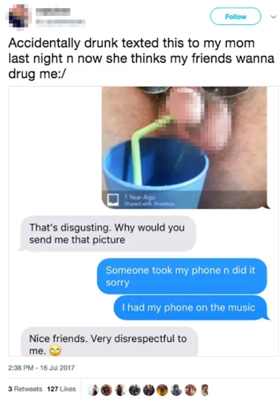 15 People Who Accidentally Texted Their Parents Embarrassing,  Inappropriate, Or Fucked-Up Photos