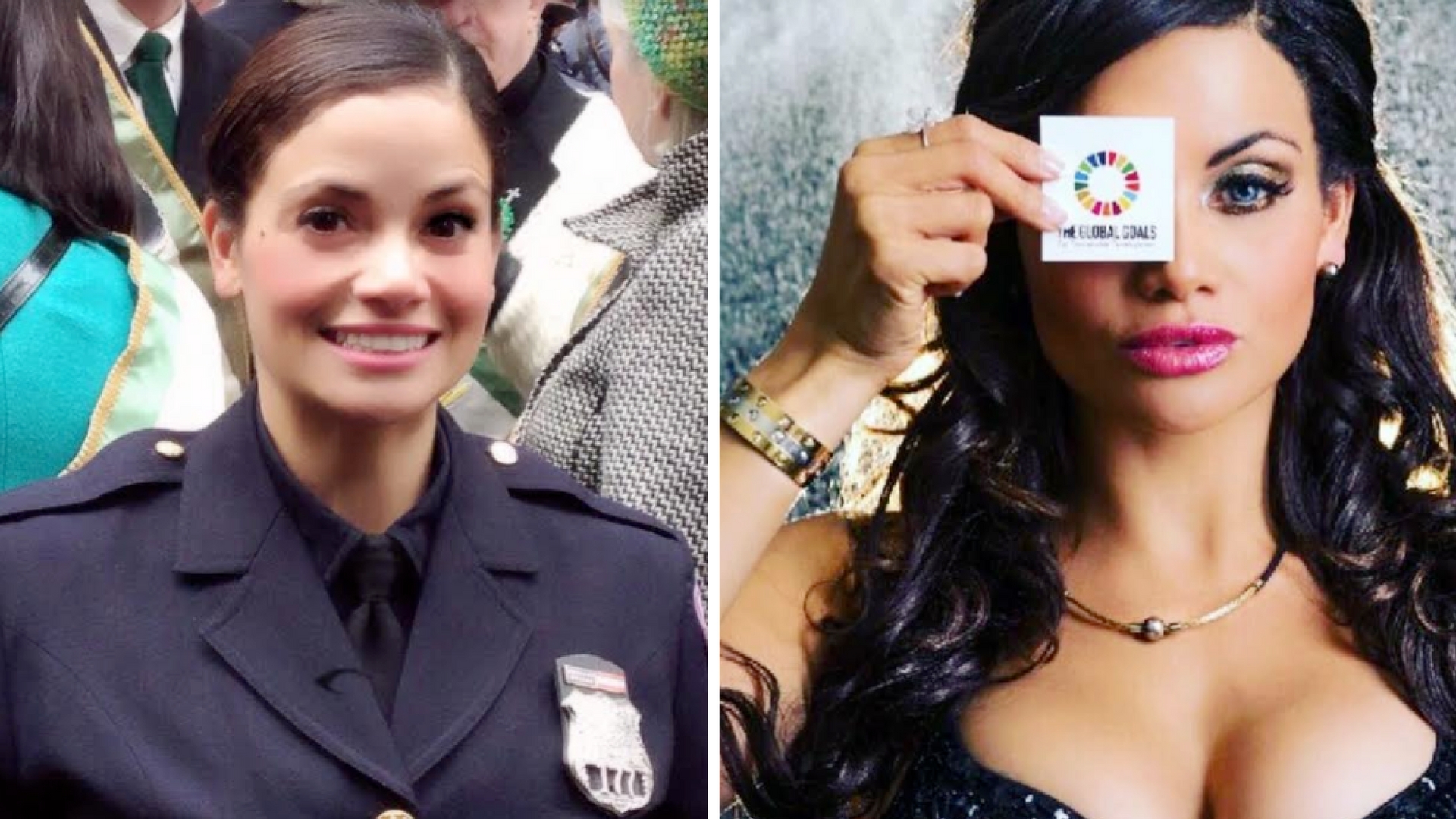 New York officer fights crime by day, models lingerie by night