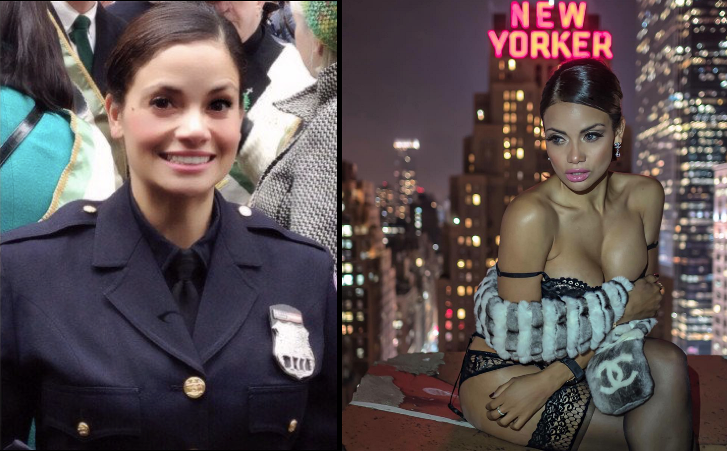 Lingerie model and police officer Samantha Sepulveda is truly one ...