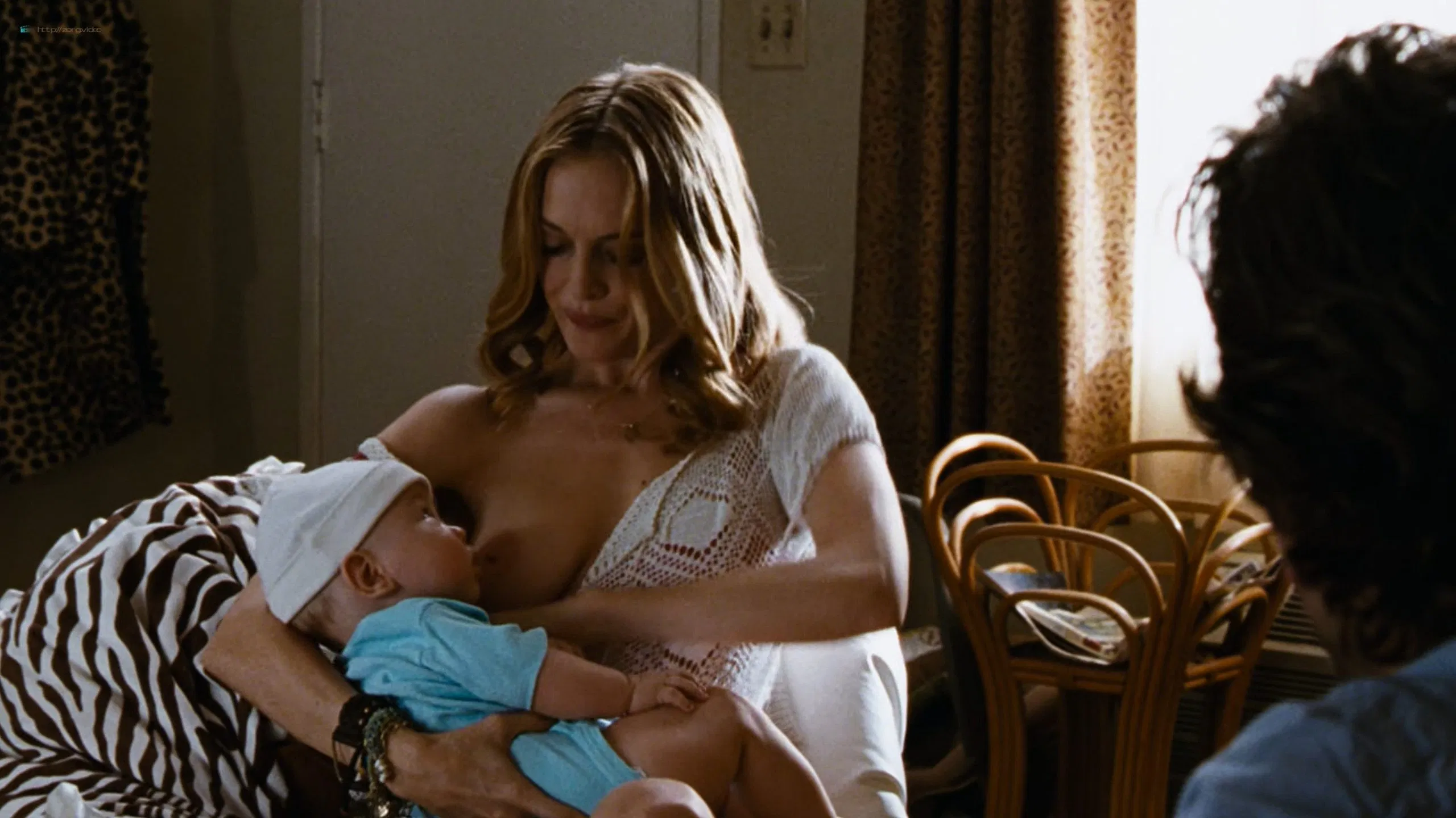 Heather Graham nude topless breastfeeding in - Hangover (2009) UHD ...