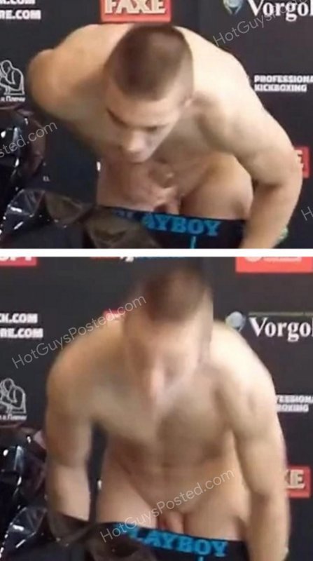 MMA fighters caught naked during their weigh ins – Hot Guys Posted