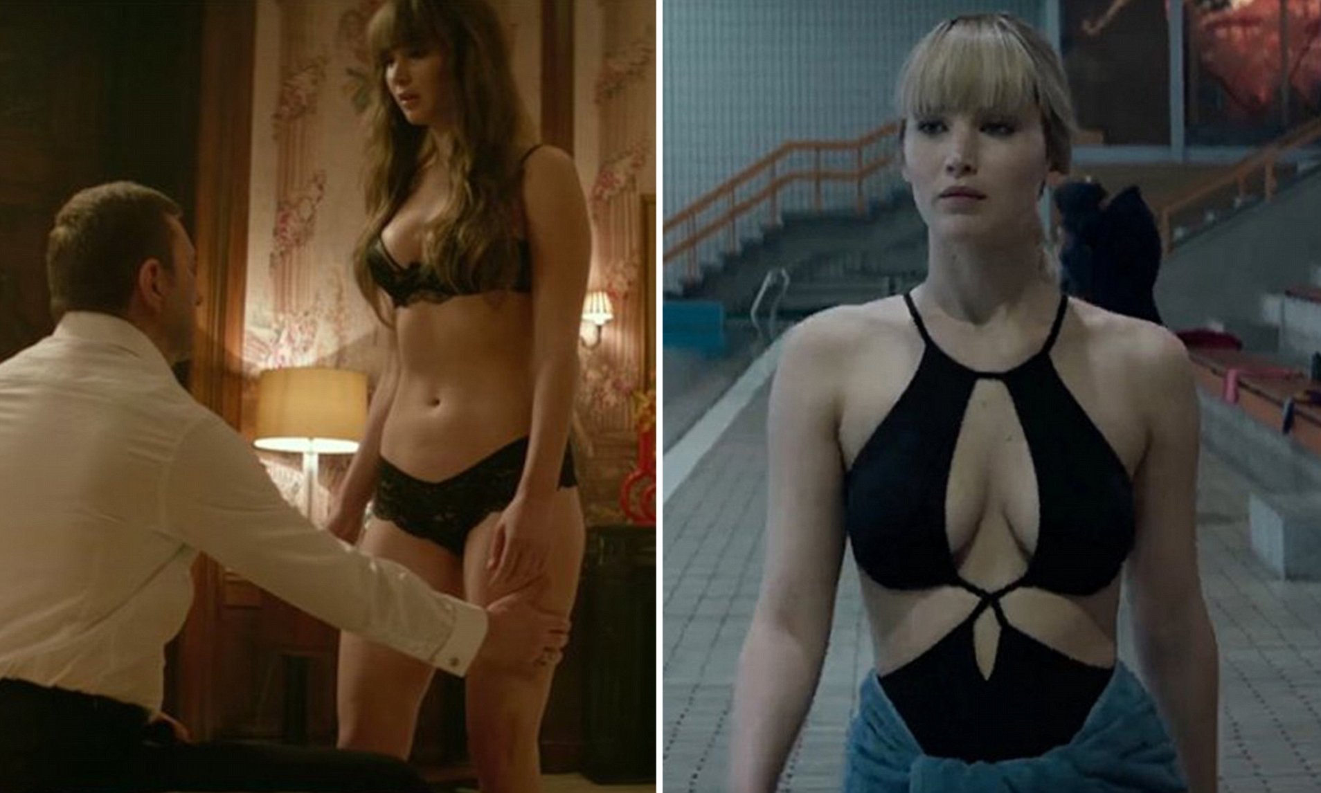 Jennifer Lawrence opens up about her nipples in Red Sparrow Daily Mail Onli...