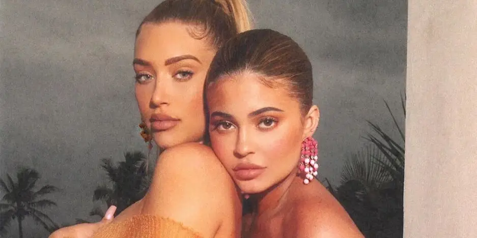 Kylie Jenner twins with her best friend in see-through dress - Insider