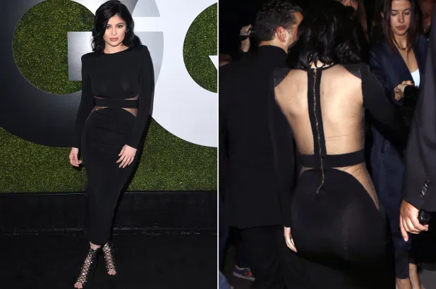 Kylie Jenner rocks see-through dress | Page Six