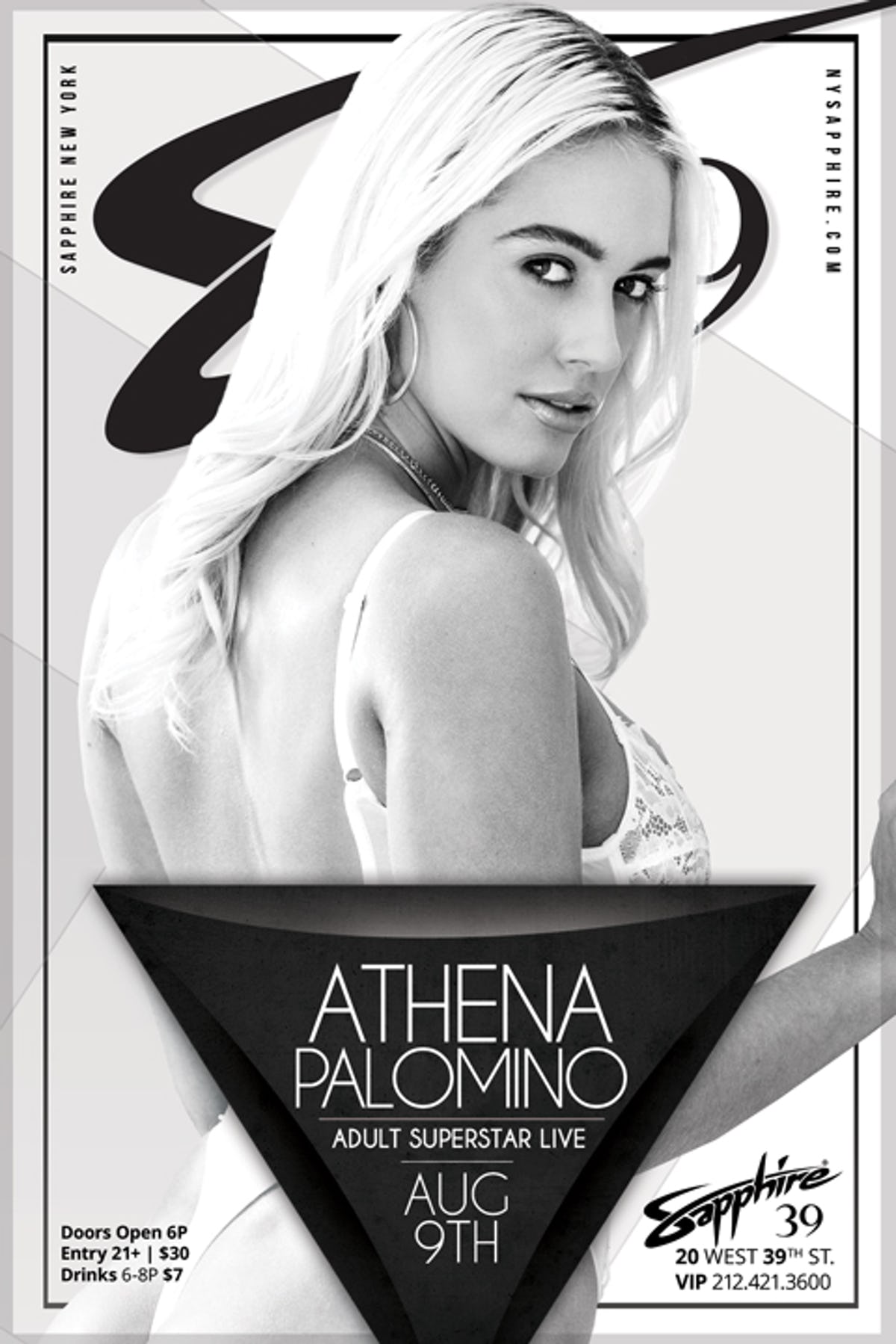 Tablelist | Buy Tickets and Tables to Athena Palomino Thursday 8.9.18 at  Sapphire 39 at Sapphire 39