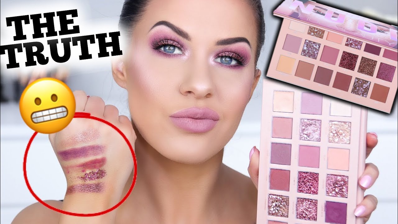 THE TRUTH ABOUT THE NEW HUDA BEAUTY NUDE EYESHADOW PALETTE | SWATCHES, DEMO  u0026 REVIEW!! - YouTube