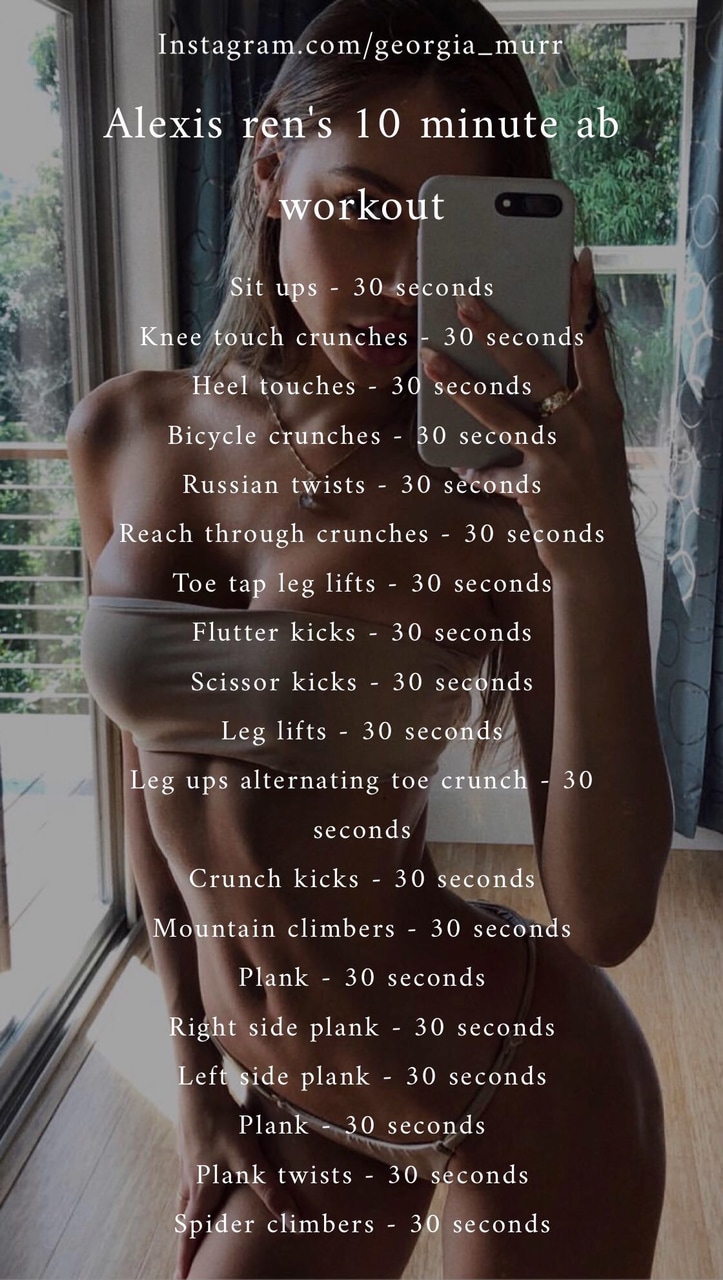 my summer workout routine on We Heart It