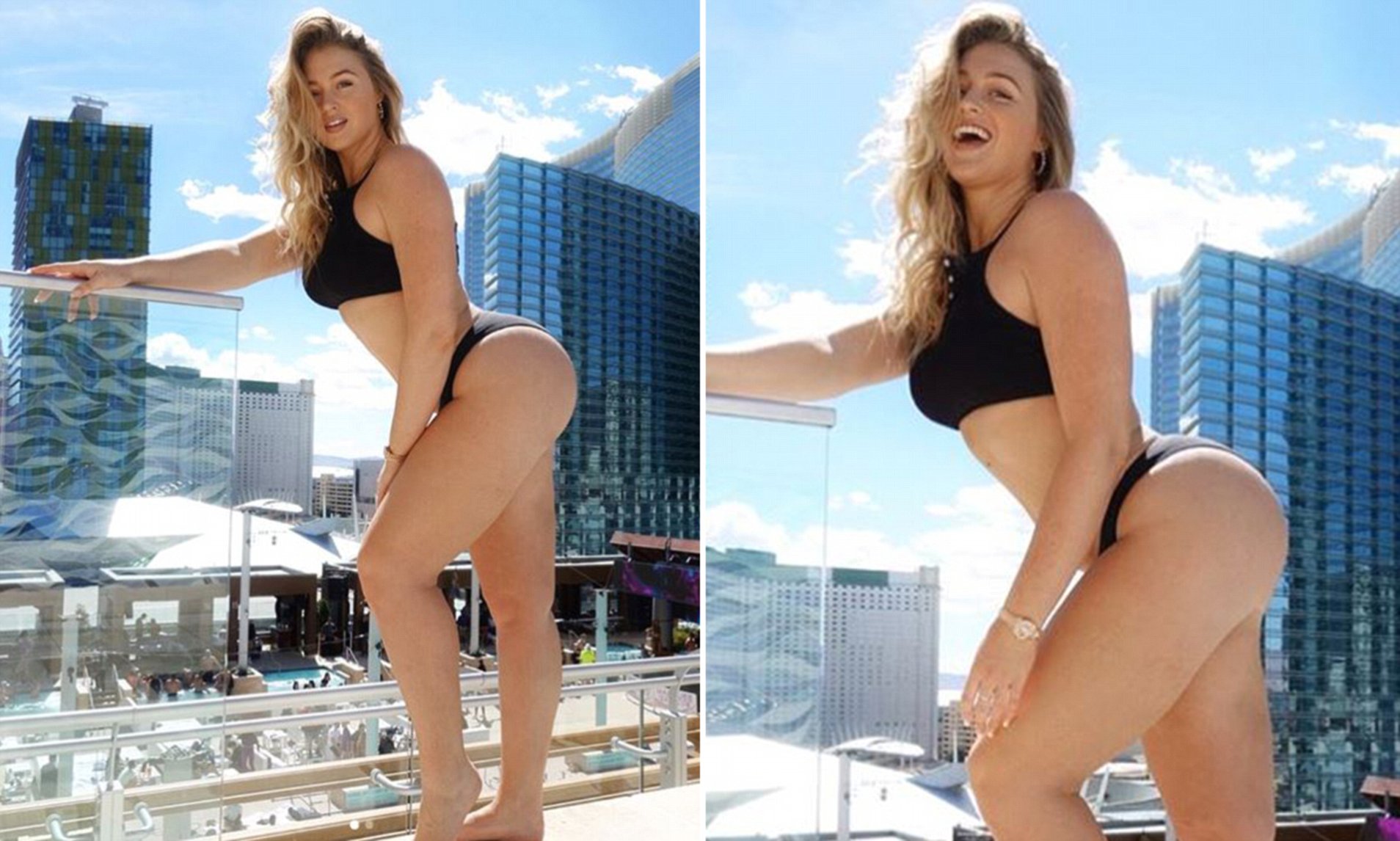 Iskra Lawrence shows off her booty in saucy bikini shots | Daily Mail Online